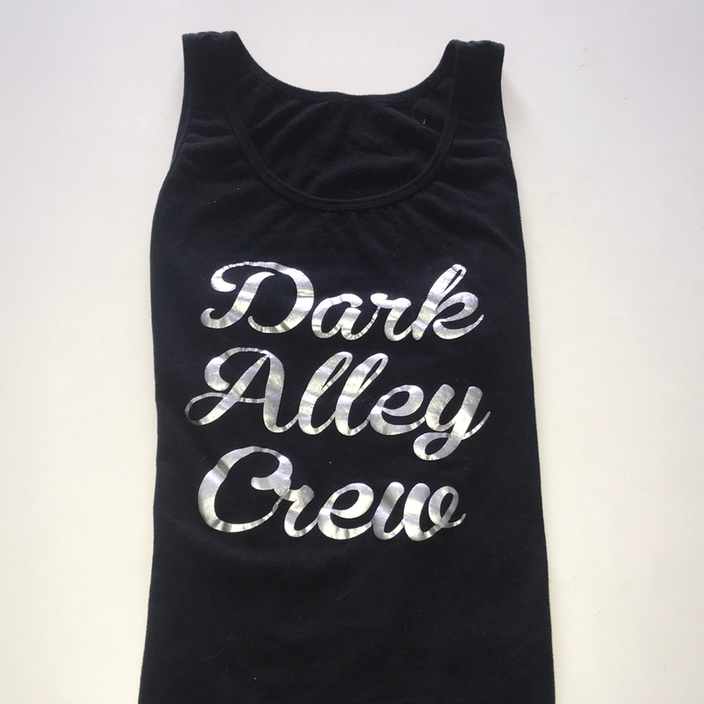 Swooshcats 2019, dark alley crew worlds tank.